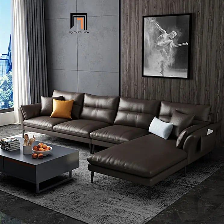  Bộ ghế sofa góc L GT54 Jasiway 3m1 x 1m6 cho phòng lớn 
