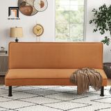  Ghế sofa giường thông minh giá rẻ GB85 Arnbert 1m7 vải nhung cam 