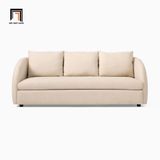  Ghế sofa băng cong vải nỉ BT121 Audrey 2m giá rẻ cho gia đình 