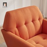  Ghế sofa đơn 1 chỗ ngồi DT97 Chopda màu cam cho shop tiệm 