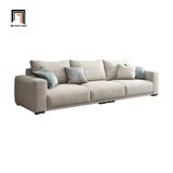  Ghế sofa góc chữ L GT143 Omaha 2m3 x 1m6 xám tro chung cư 