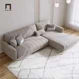  Sofa góc L phòng khách GT207 Forli 2m3 x 1m6 màu xám hiện đại 