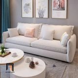  Ghế sofa băng xinh xắn màu be BT290 Maroa 2m cho gia đình 