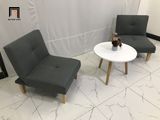  Ghế sofa bed đơn NS01 màu xám đen giá rẻ 