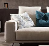 Bộ ghế sofa góc L diện tích lớn GT243 Altona 3m x 1m6 vải nỉ 