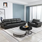  Bộ ghế sofa văn phòng làm việc cao cấp KT82 Zeglo màu đen 