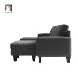  Bộ ghế sofa U xám đen vải nỉ UT27 Eilean dài 2m6 giá rẻ 