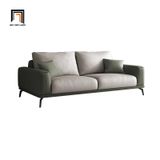  Bộ ghế sofa phòng khách chung cư KT83 Atonio da Pu màu xám 