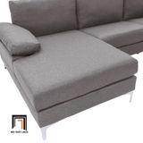  Bộ ghế sofa chữ L 2m4 x 1m6 GT4 Ettal phòng khách sang trọng 