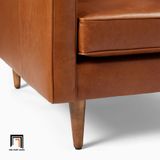  Ghế sofa đơn văn phòng làm việc DT23 Drake da công nghiệp 