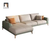  Bộ ghế sofa góc da công nghiệp GT174 Atonio 3m x 1m6 sang trọng 