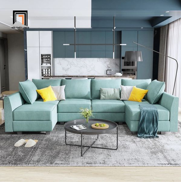 bộ ghế sofa chữ U giá rẻ