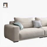  Ghế sofa góc chữ L GT143 Omaha 2m3 x 1m6 xám tro chung cư 