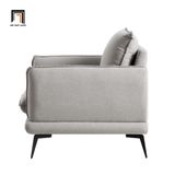  Ghế sofa đơn 1 chỗ ngồi DT81 Obriel màu xám trắng giá rẻ 