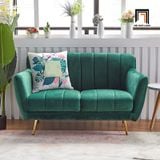  Ghế sofa đơn 1 người ngồi nhỏ gọn DT73 Calmon vải nhung đẹp 
