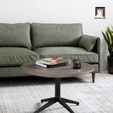  Ghế sofa băng da công nghiệp BT130 Reese 1m9 xanh lá army 