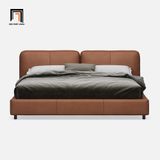  Giường ngủ đẹp cho chung cư GN44 Itotia da công nghiệp nâu 