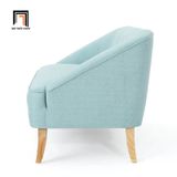  Ghế sofa băng nhỏ gọn 1m4 BT59 Baban màu xanh ngọc giá rẻ 