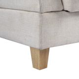  Sofa giường bật nằm GB102 Milena 2m2 xám trắng vải nỉ châu Âu 