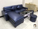  Bộ ghế sofa góc gia đình da Pu GT232 Massaro 2m4 x 1m6 giá rẻ 
