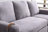  Set ghế sofa băng phòng khách vải nỉ BT314 Cambell 2m2 kèm đôn 