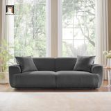  Sofa băng cho shop tiệm BT168 Minimore 2m2 bọc vải lông cừu 