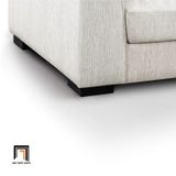  Ghế sofa văng dài phòng khách BT77 Chesee dài 2m2 xám trắng 