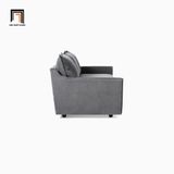  Ghế sofa băng vải nỉ nhung 2m BT124 Easton xám lông chuột 