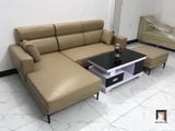  Bộ ghế sofa góc gia đình GT230 Gangi 2m4 x 1m6 da Pu màu sữa 