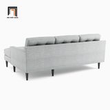  Ghế sofa góc L giá rẻ 2m2 x 1m6 GT135 Drake phòng khách chung cư 