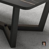  Bàn sofa mặt đá chữ nhật trắng BSF24 Sumee 1m x 50 giá rẻ 
