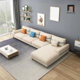  Ghế sofa góc gia đình GT185 Zamora 3m x 1m6 vải nỉ xinh xắn 