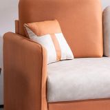  Ghế sofa băng da công nghiệp BT298 Montirat dài 1m7 xinh xắn 