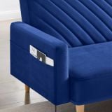  Sofa giường thông minh hiện đại GB46 Erdan 1m9 vải nhung nỉ 