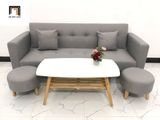  Bộ ghế sofa thông minh BTV dài 2m bật nằm xám trắng 