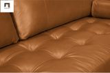  Sofa băng da công nghiệp BT13 dài 1m9 màu nâu sang trọng 