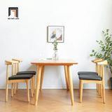  Bộ bàn ghế ăn gỗ cho căn hộ chung cư 47-KH4-G12-B108 giá rẻ 