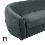  Sofa băng cong 2m2 xinh xắn BT128 Perez vải nỉ trang trí 