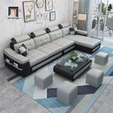  Bộ ghế sofa góc chữ L GT179 Attica 3m x 1m6 phòng khách lớn 