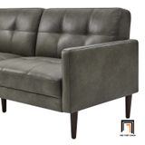  Ghế sofa giường nằm thông minh GB108 Bharati 1m9 da xám đậm 