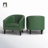  Ghế sofa đơn 1 nệm ngồi DT98 Boney da công nghiệp cao cấp 
