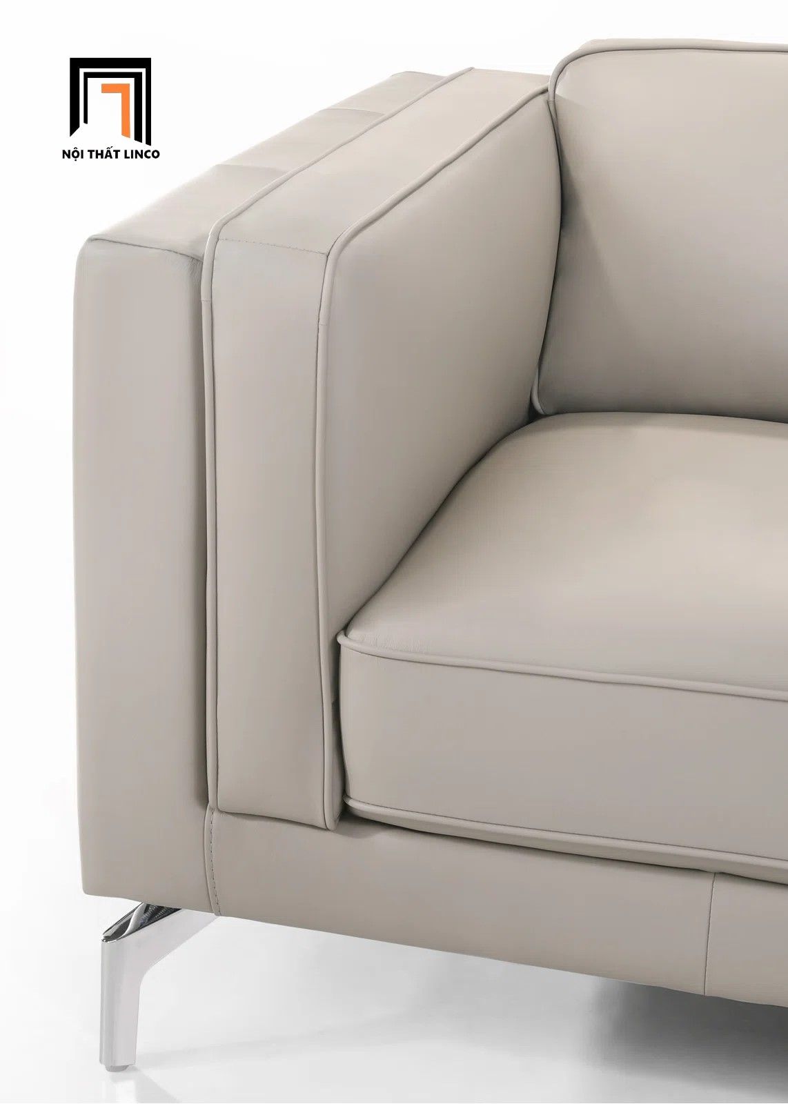  Bộ ghế sofa góc chữ L sang trọng GT103 Ellis 2m4 x 1m6 da giả 