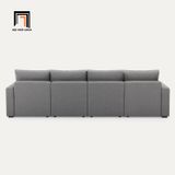  Bộ ghế sofa góc chữ U GT22 Ushape 2m8 x 1m6 màu xám đen 