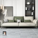  Ghế sofa băng dài 2m2 da giả Pu BT292 Sumatra phối 2 màu đẹp 