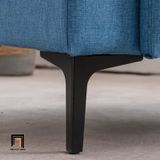  Ghế sofa đơn phòng khách giá rẻ DT105 Ghisham vải xanh dương 