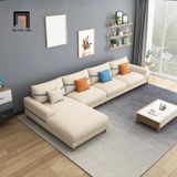  Ghế sofa góc gia đình GT185 Zamora 3m x 1m6 vải nỉ xinh xắn 