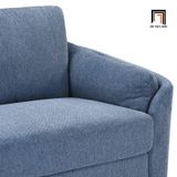  Ghế sofa băng đôi vải nỉ BT341 Zaheer 1m9 cho chung cư nhỏ 
