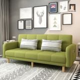  Ghế sofa giường giá rẻ GB34 Simon dài 1m8 màu xanh lá 