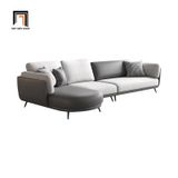  Ghế sofa góc L bọc da giả GT189 Vittel 3m x 1m6 mẫu hiện đại 