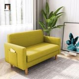  Sofa băng nhỏ gọn dài 1m5 BT216 Tine vải bố có túi đựng 